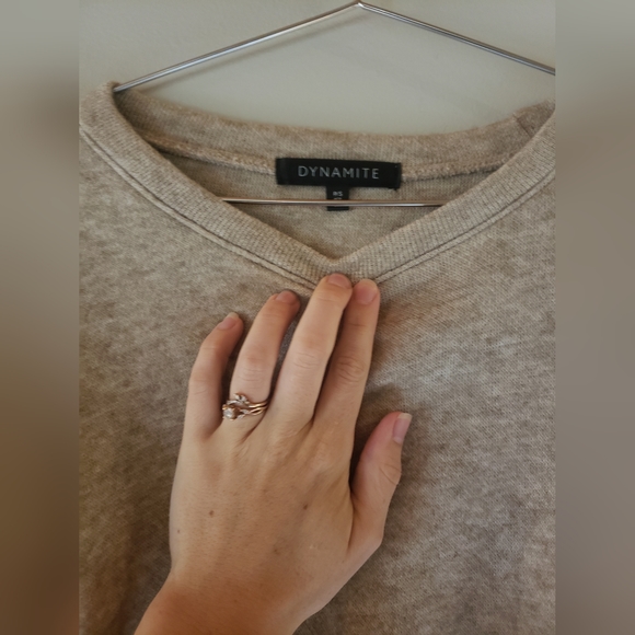 Dynamite wrap sweater dress size small - Picture 2 of 3